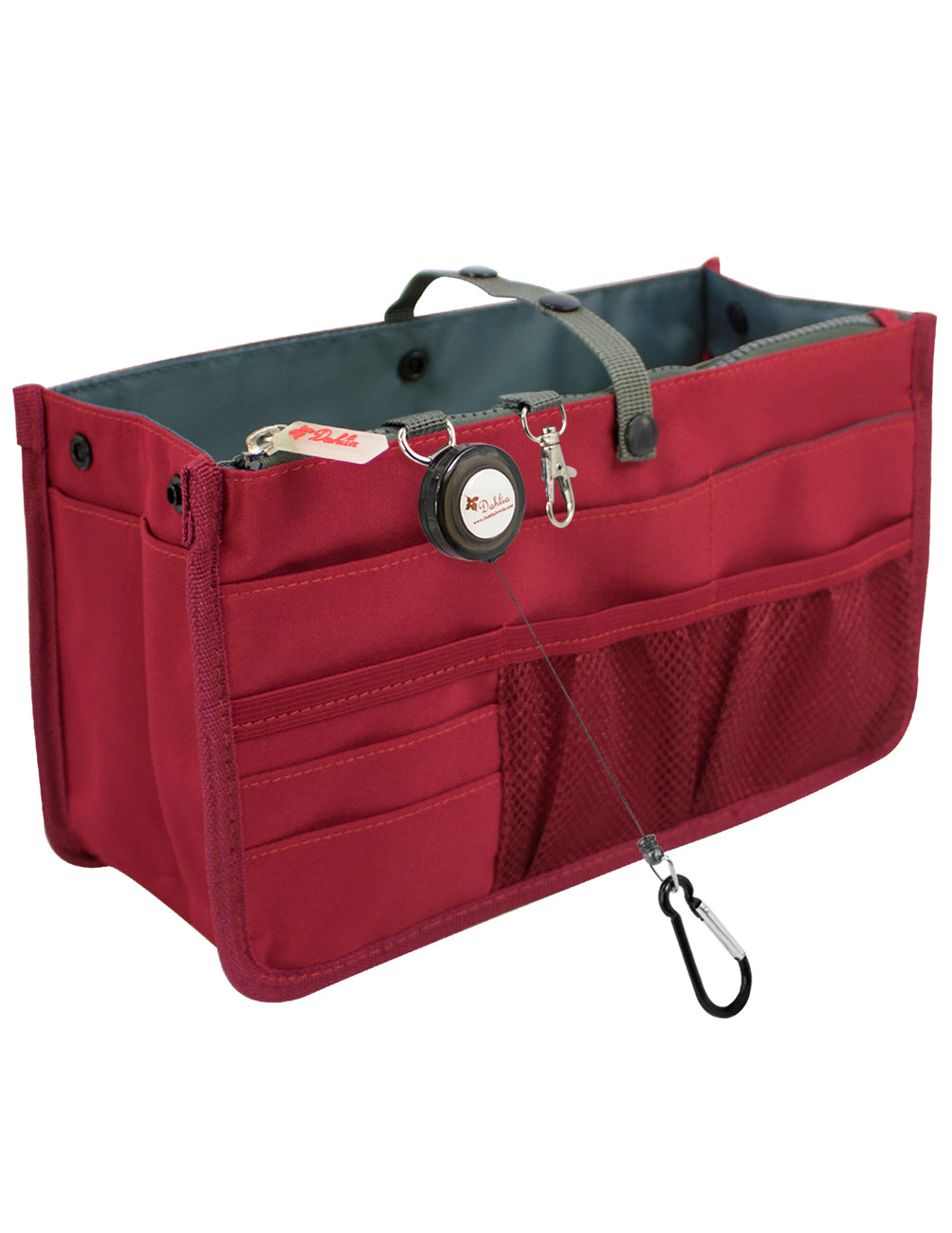 Handbag Purse Organizer Insert  Patented, Sturdy and Flexible Design –  Dahlia